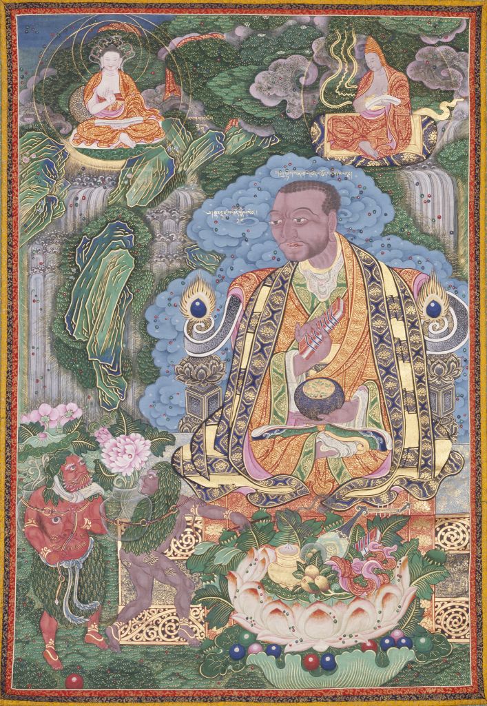 图片[1]-Binduropa, Thangka-China Archive